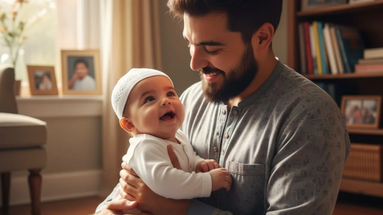 Daftar Inspirasi Nama Bayi Laki-Laki Islami Modern Populer (c) Ilustrasi AI