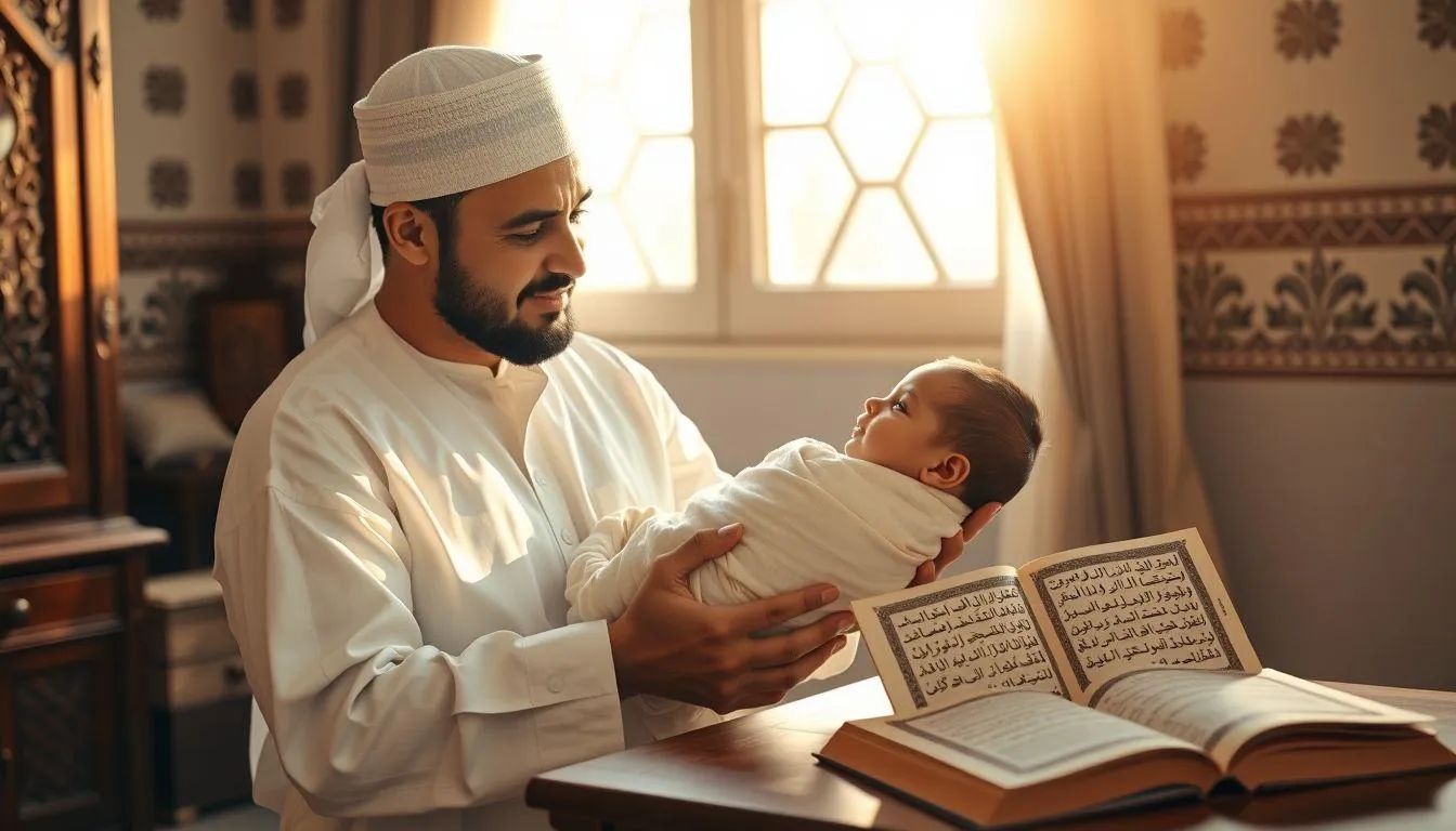 Pengertian dan Makna Nama Bayi Laki-laki Islami Awalan M 3 Kata (c) Ilustrasi AI