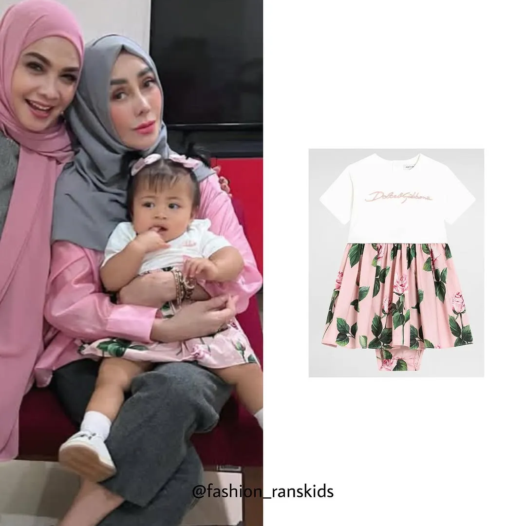 Harga Dress Lily Anak Nagita Slavina dan Raffi Ahmad. (instagram/fashion_ranskids)
