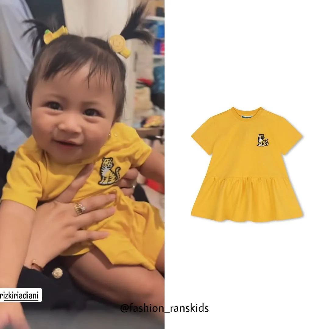 Harga Dress Lily Anak Nagita Slavina dan Raffi Ahmad. (instagram/fashion_ranskids)
