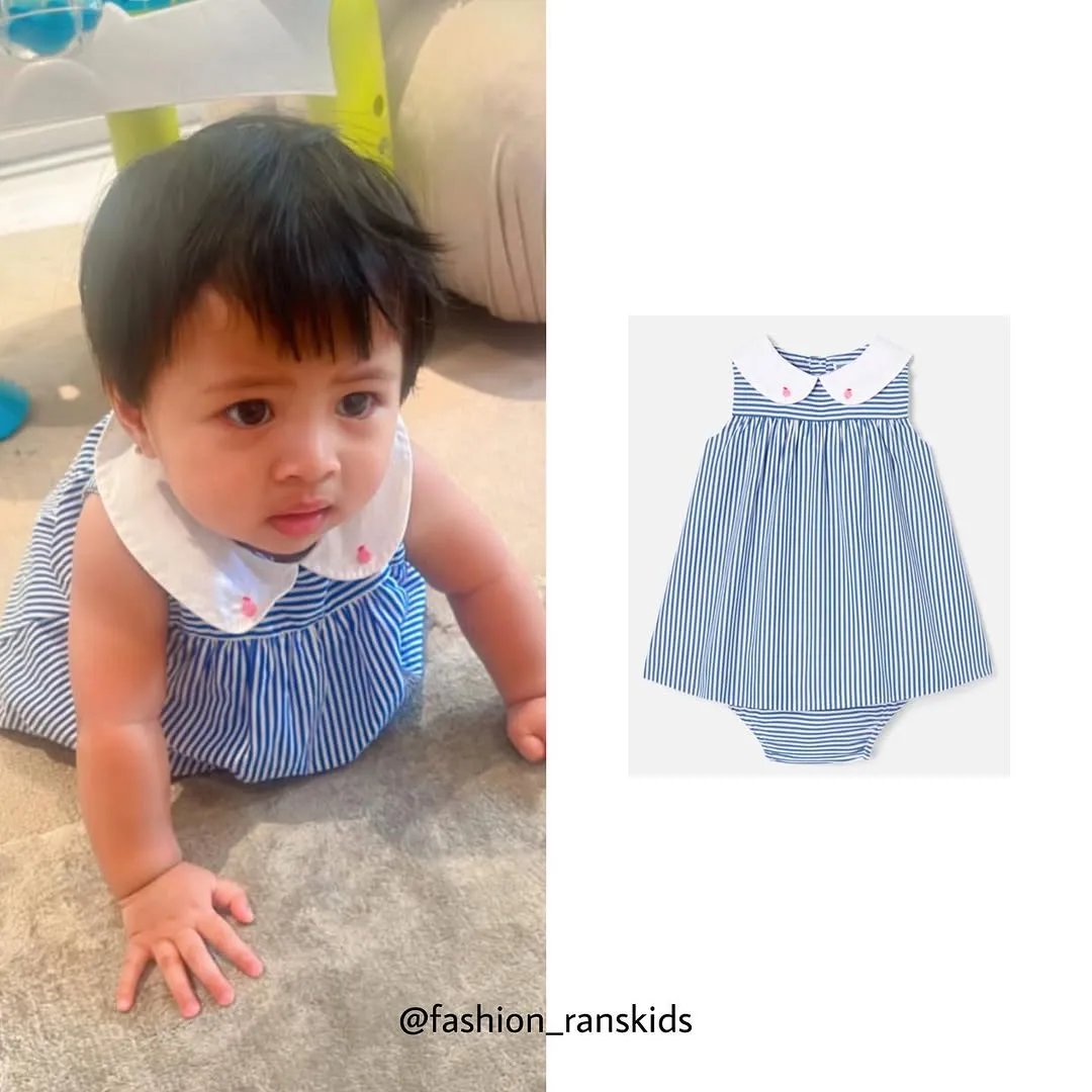 Harga Dress Lily Anak Nagita Slavina dan Raffi Ahmad. (instagram/fashion_ranskids)