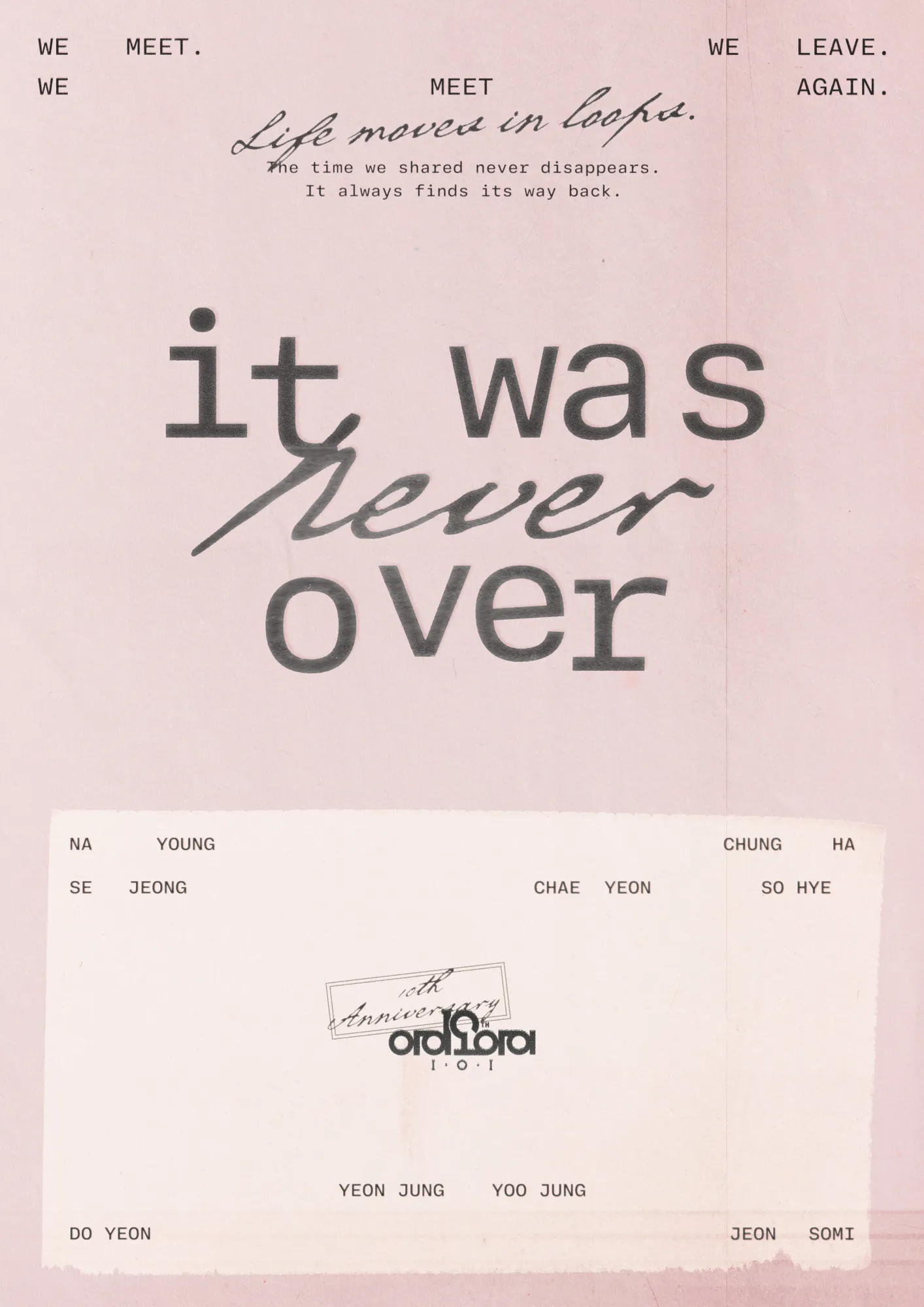 Sudah Rilis Teaser dan Nama Anggota (credit: x.com/ioi_10th)