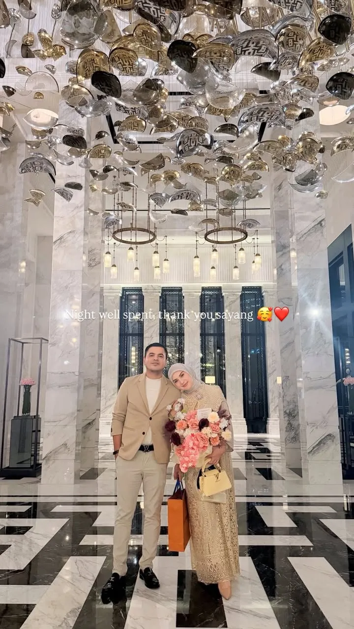 Irish Bella dan Haldy Sabri tampil serasi (credit: Instagram.com/_irishbella_/)