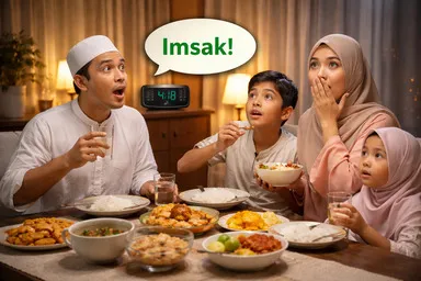 Jadwal Imsak 2026/image by AI