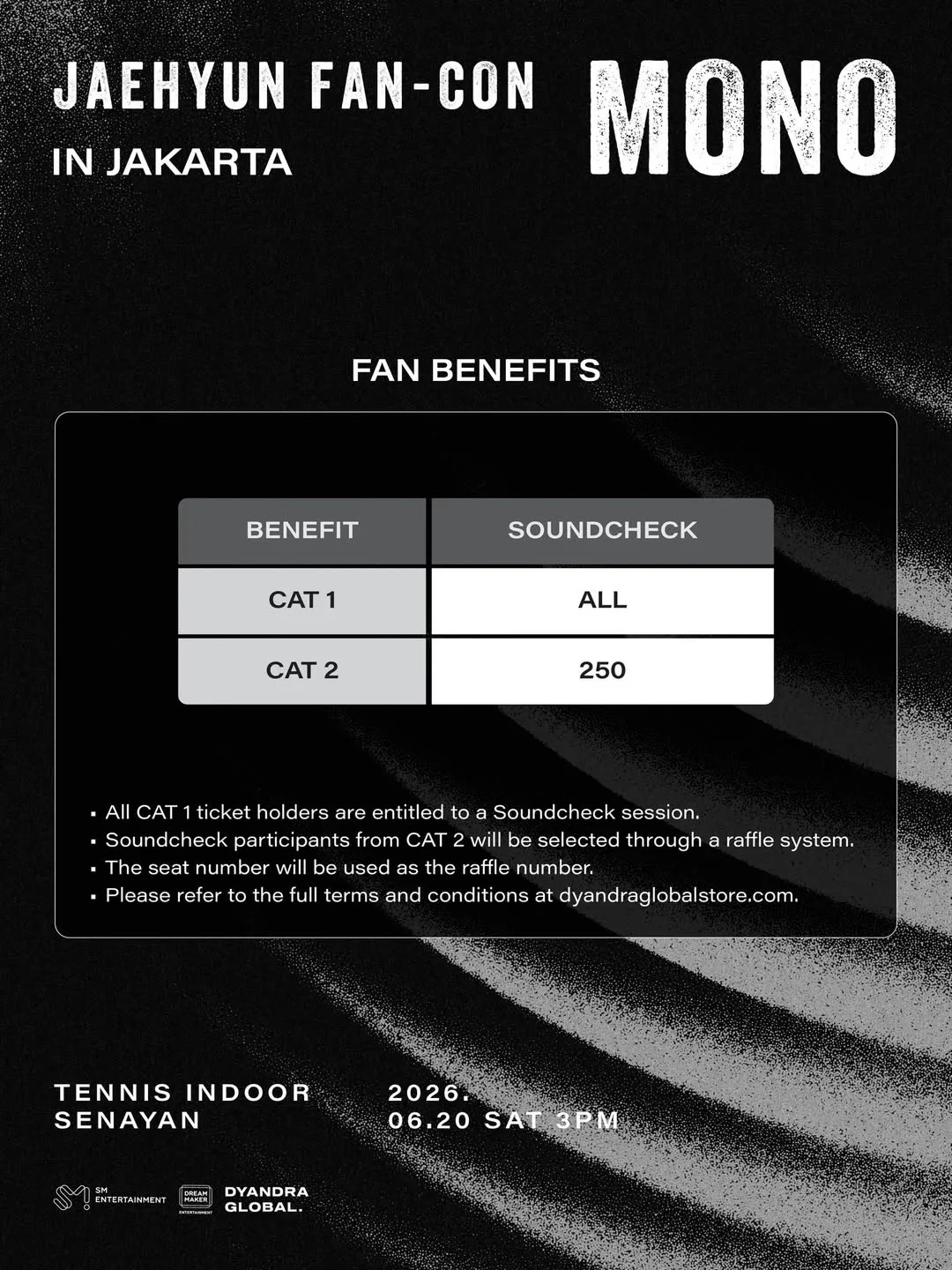 Fan Benefit Jaehyun NCT © instagram.com/dyandraglobal