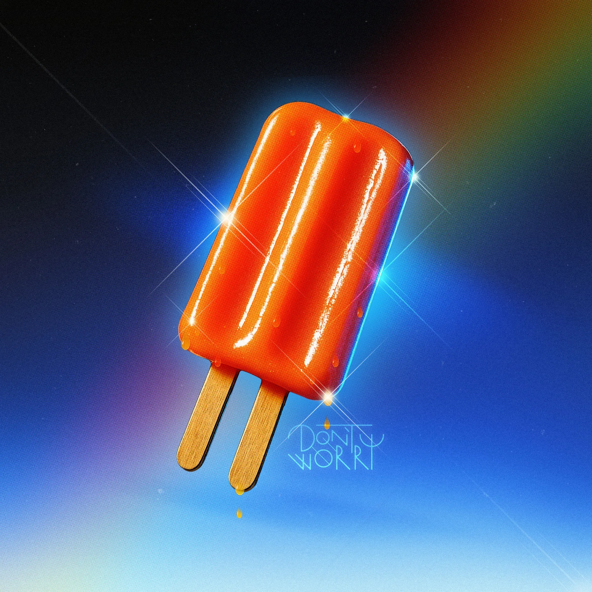 Cover single Don't Worry (Credit: Dokumentasi Pribadi)