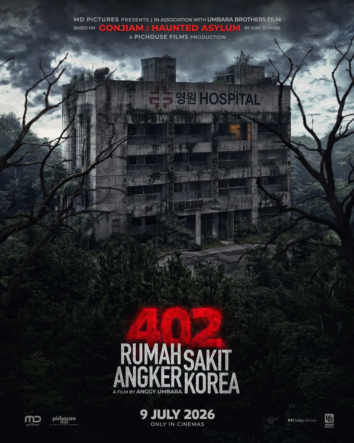 Poster film 402 Rumah Sakit Angker Korea(credit: Instagram.com/402.rsangkerkorea/)