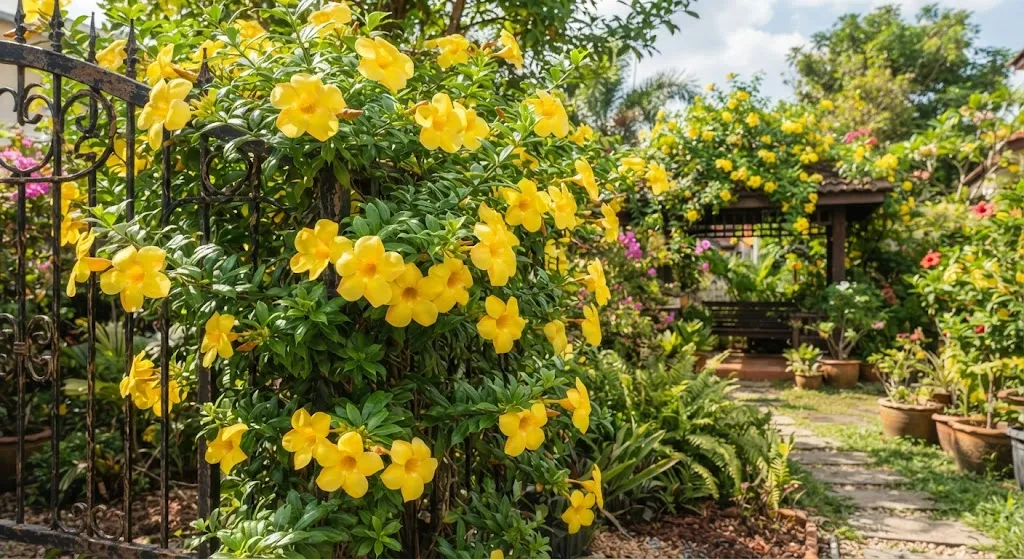 Allamanda Cathartica (AI generated)