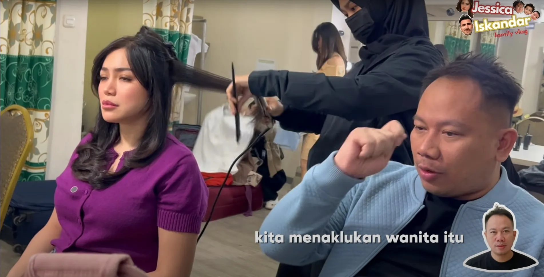 Jika Waktu Bisa Diulang, Vicky Prasetyo Ingin Setia pada 1 Wanita (credit: YouTube/Jessica Iskandar)