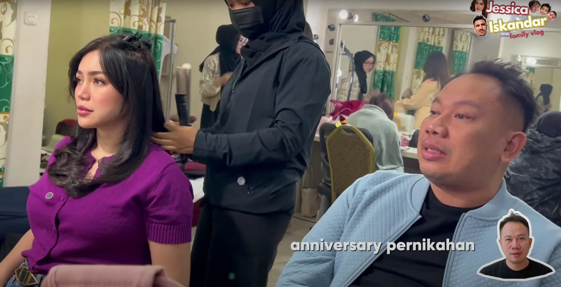 Jika Waktu Bisa Diulang, Vicky Prasetyo Ingin Setia pada 1 Wanita (credit: YouTube/Jessica Iskandar)