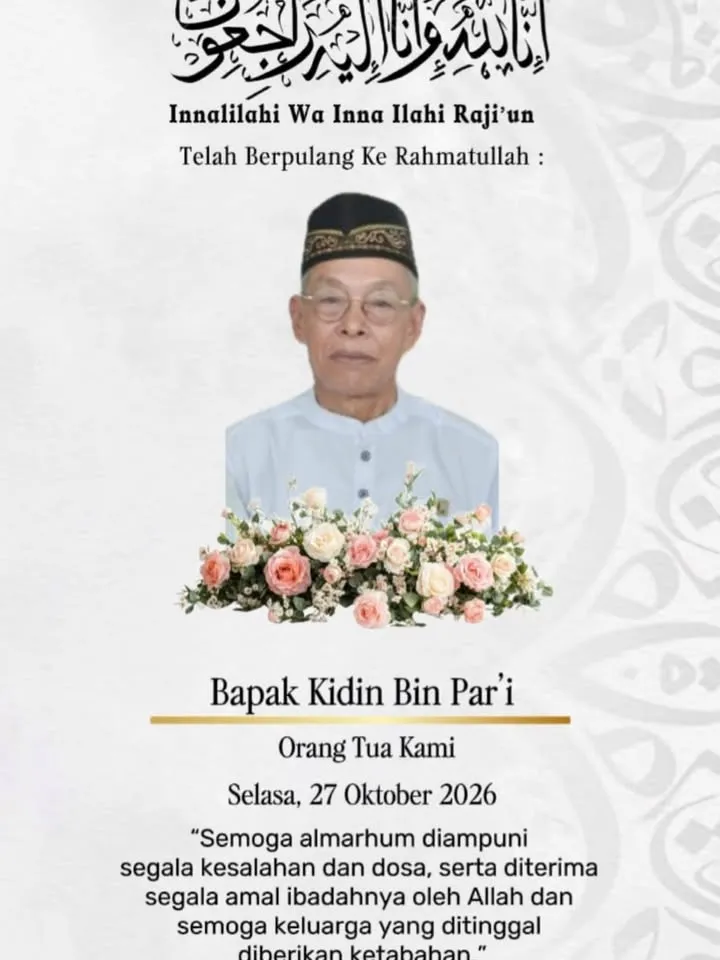 Berita duka kematian kakek Lesti © instagram.com/ayah_kejora