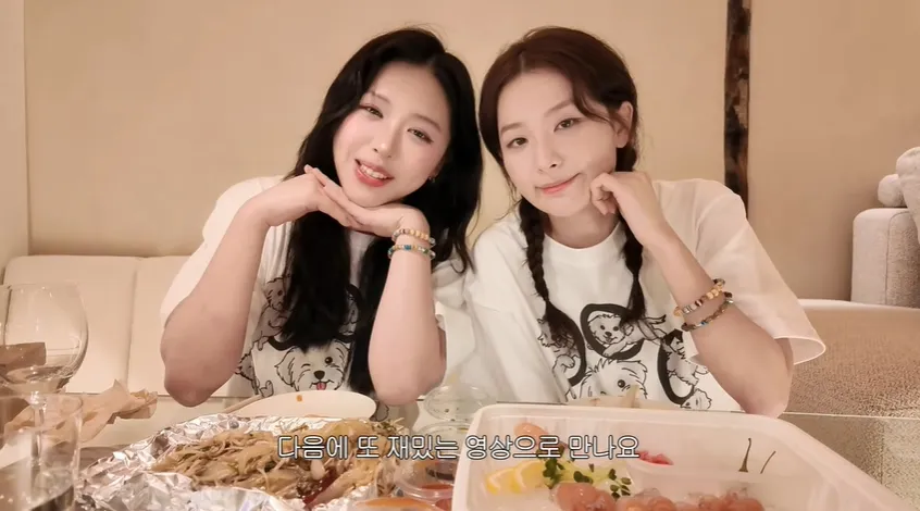 Konten bersama Seulgi Red Velvet dan Sujin (credit: Instagram.com/sukyzin/)