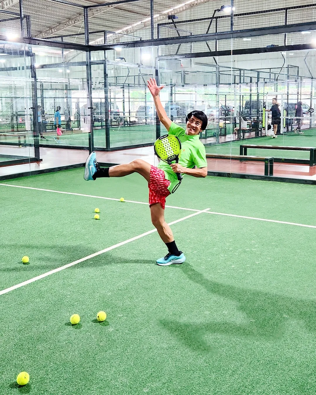 Kak Seto main padel/Instagram/kaksetosahabatanak