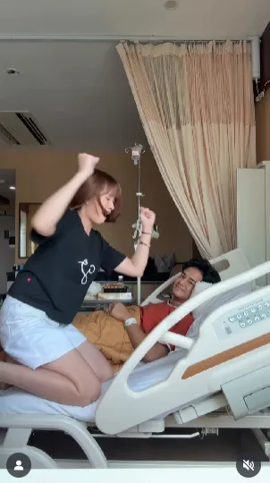 Chika Jessica Lompat di Depan Dwi Andhika © instagram.com/chikajessica88