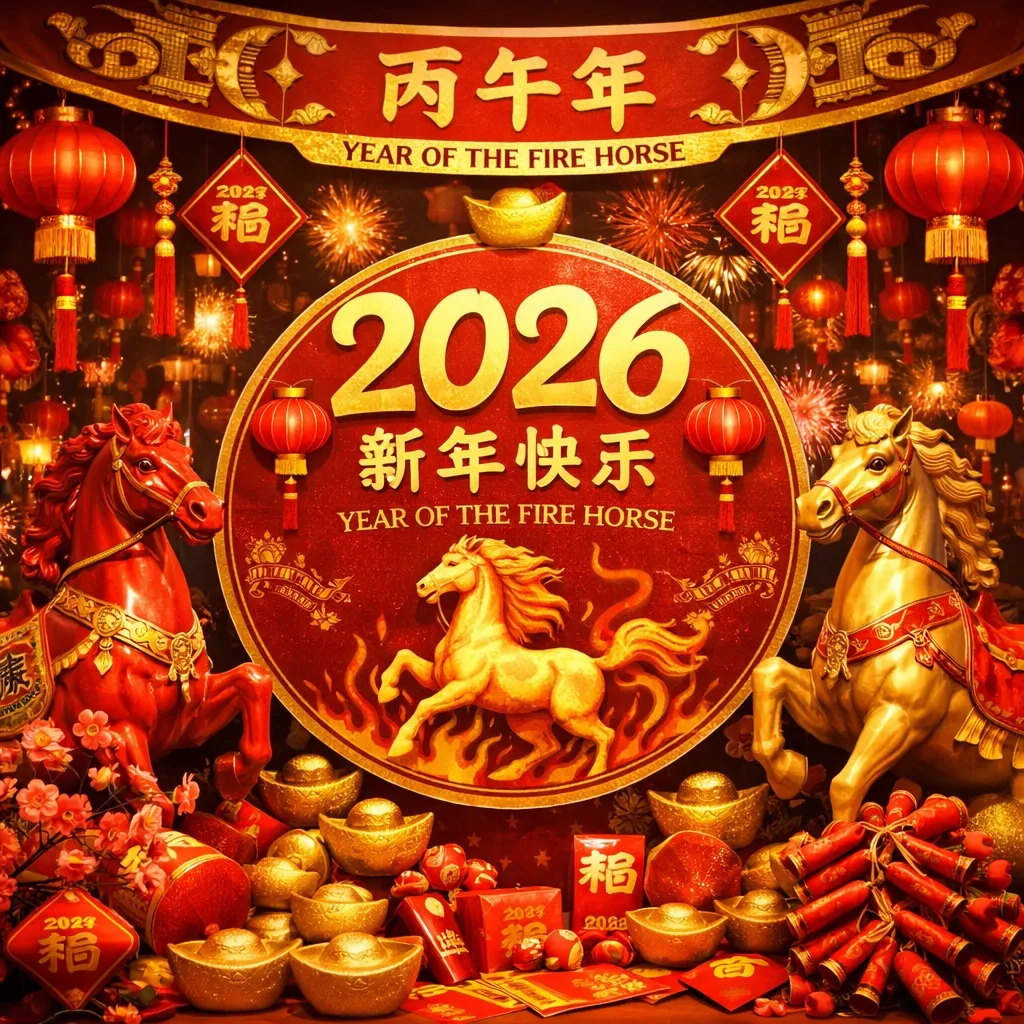 Simbolisme Warna Merah dan Angpao dalam Imlek 2026 (c) Ilustrasi AI