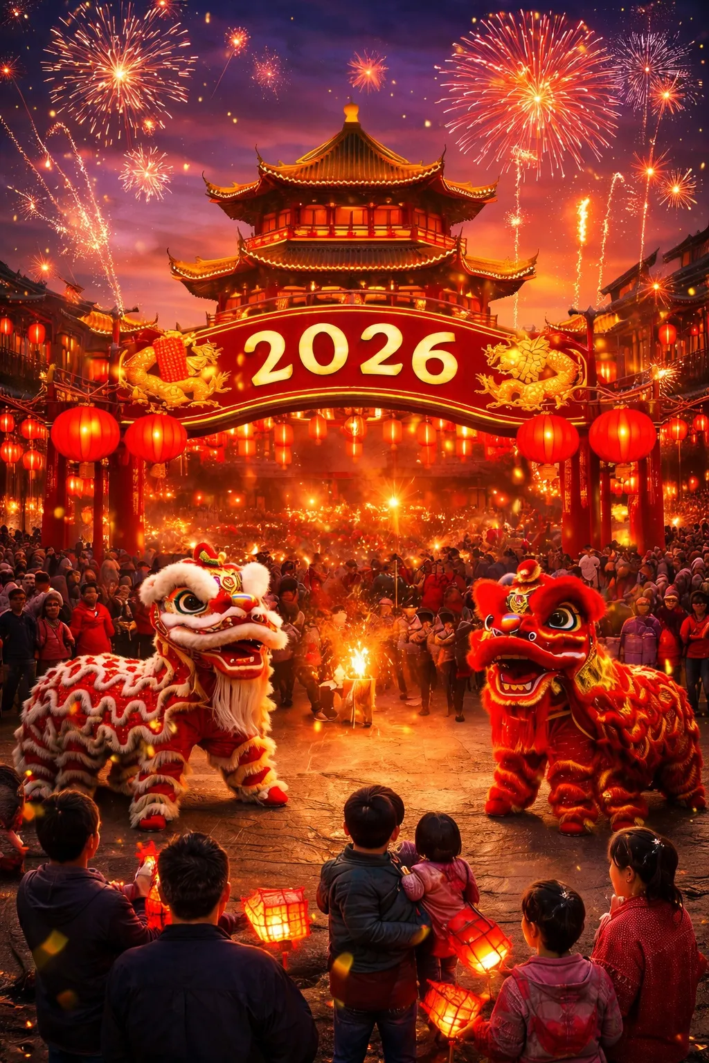 Libur Imlek 2026 di Tiongkok: Lebih Panjang (c) Ilustrasi AI