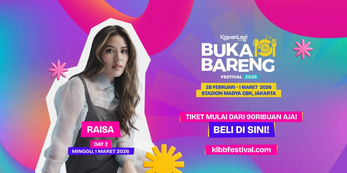 Raisa jadi headliner di Day 2 KapanLagi Buka Bareng Festival 2026 (Credit: KLY)