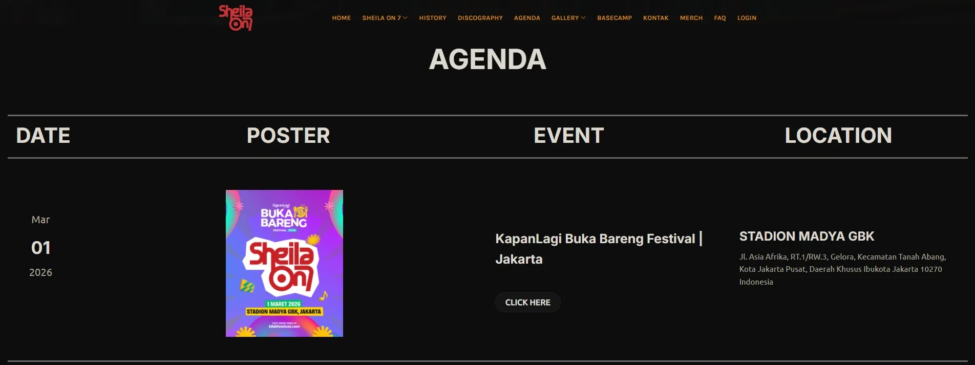 Situs resmi Sheila on 7 update agenda konser dalam waktu dekat
