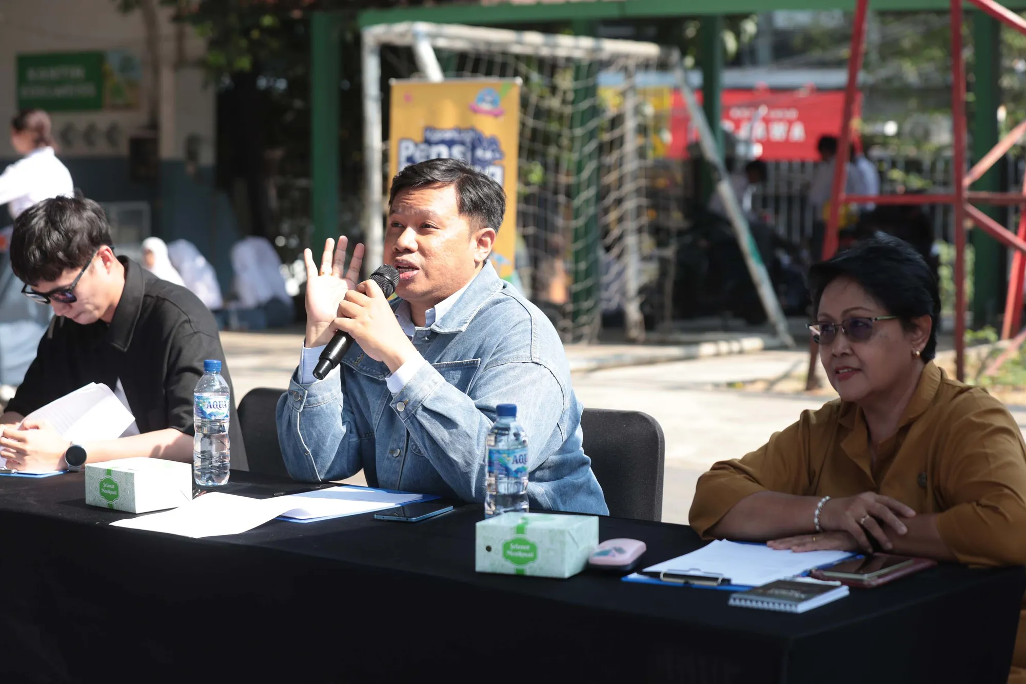 Para Juri Student Talent Competition KLPB 2026 di SMAN 3 Jakarta (KapanLagi Youniverse)