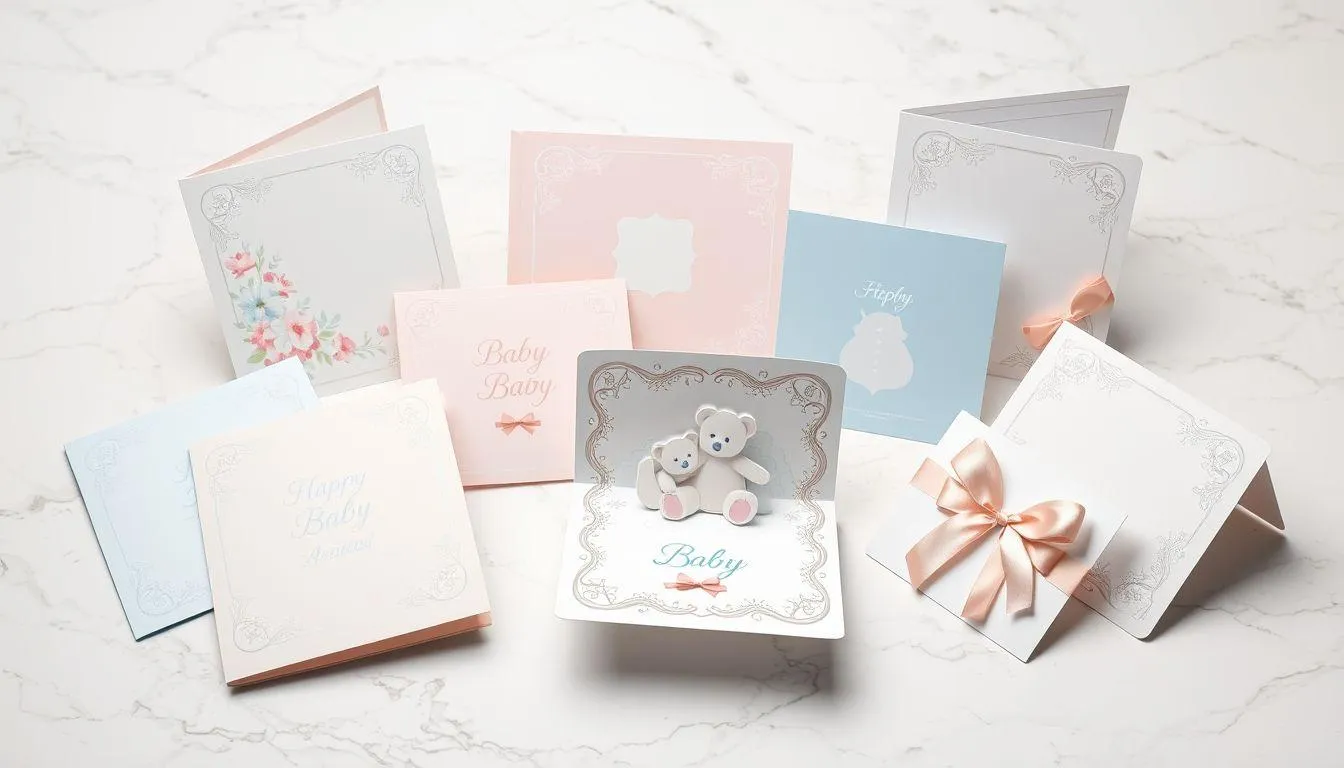 Jenis-Jenis Kartu Ucapan Kelahiran Bayi (c) Ilustrasi AI