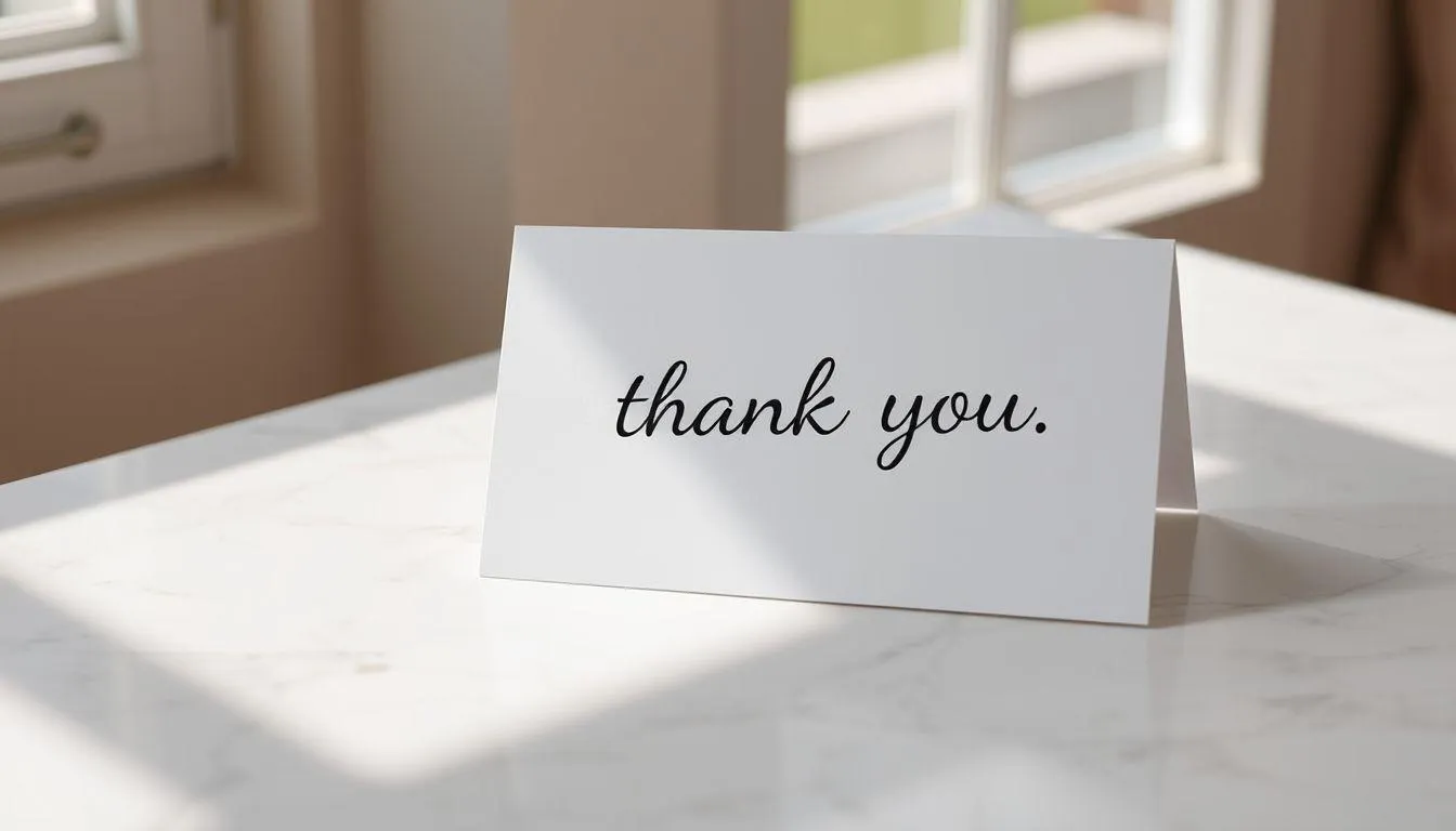 Pengertian dan Manfaat Kartu Ucapan Terima Kasih Sudah Order (c) Ilustrasi AI