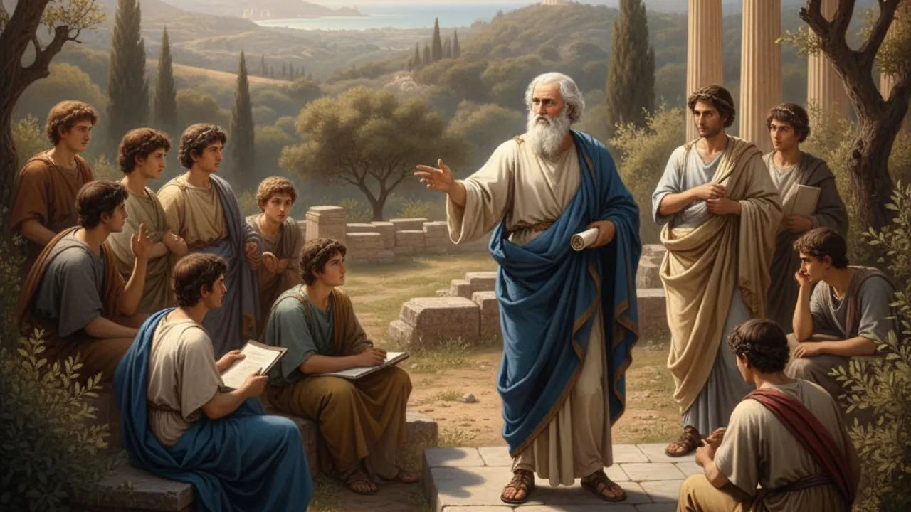 Kata Bijak Aristoteles Tentang Pendidikan dan Pembelajaran (c) Ilustrasi AI