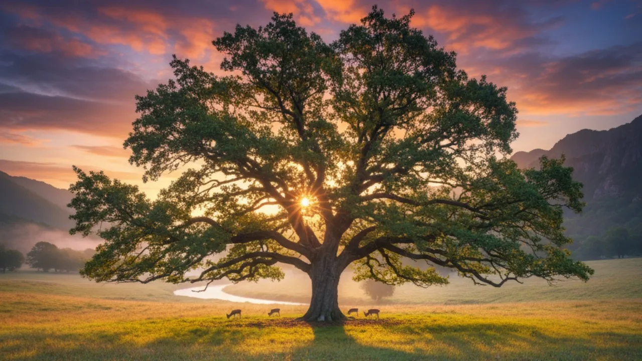 Pengertian dan Makna Filosofi Pohon (c) Ilustrasi AI