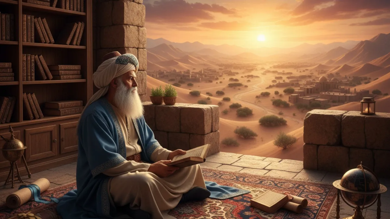 Kata Bijak Filsafat dari Pemikir Islam (c) Ilustrasi AI