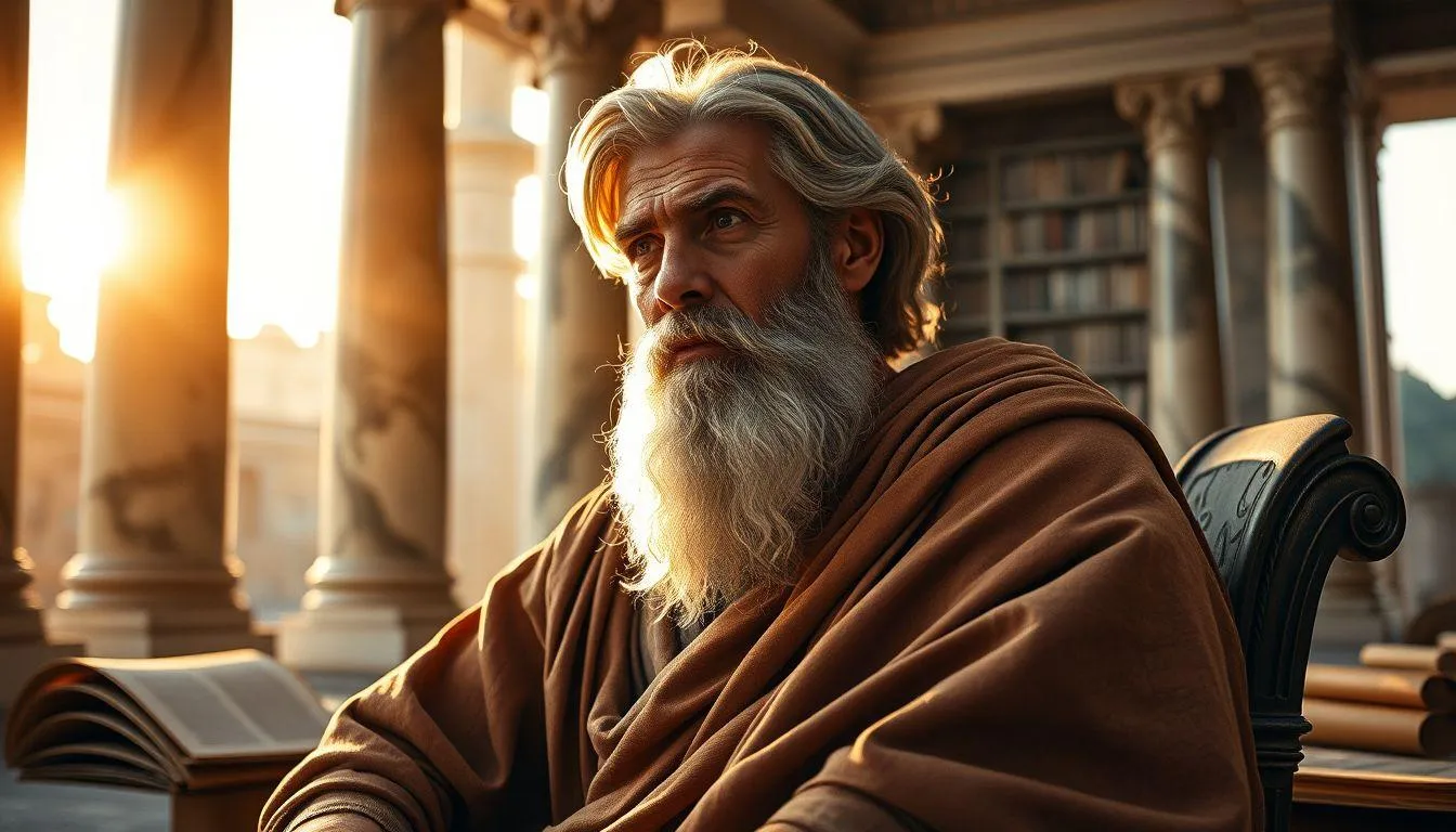 Kata Bijak Filsuf Yunani Kuno yang Legendaris (c) Ilustrasi AI