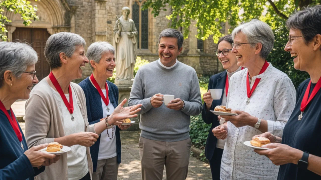 Menularkan Sukacita Melalui Kata Bijak Katolik (c) Ilustrasi AI