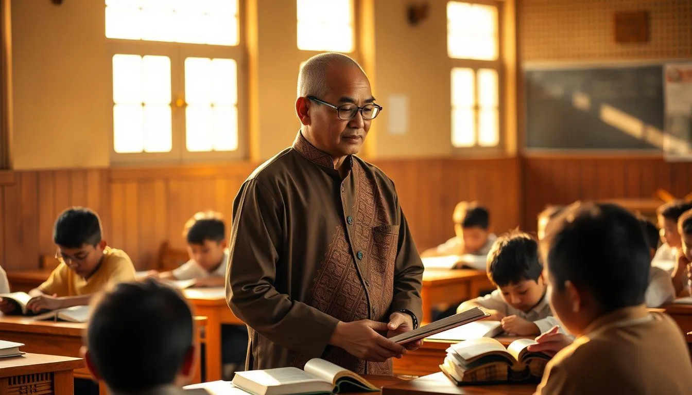 Koleksi Kata Bijak Ki Hajar Dewantara yang Terkenal (c) Ilustrasi AI