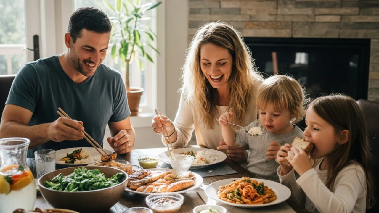 Koleksi Kata Bijak Makan Siang yang Inspiratif (c) Ilustrasi AI