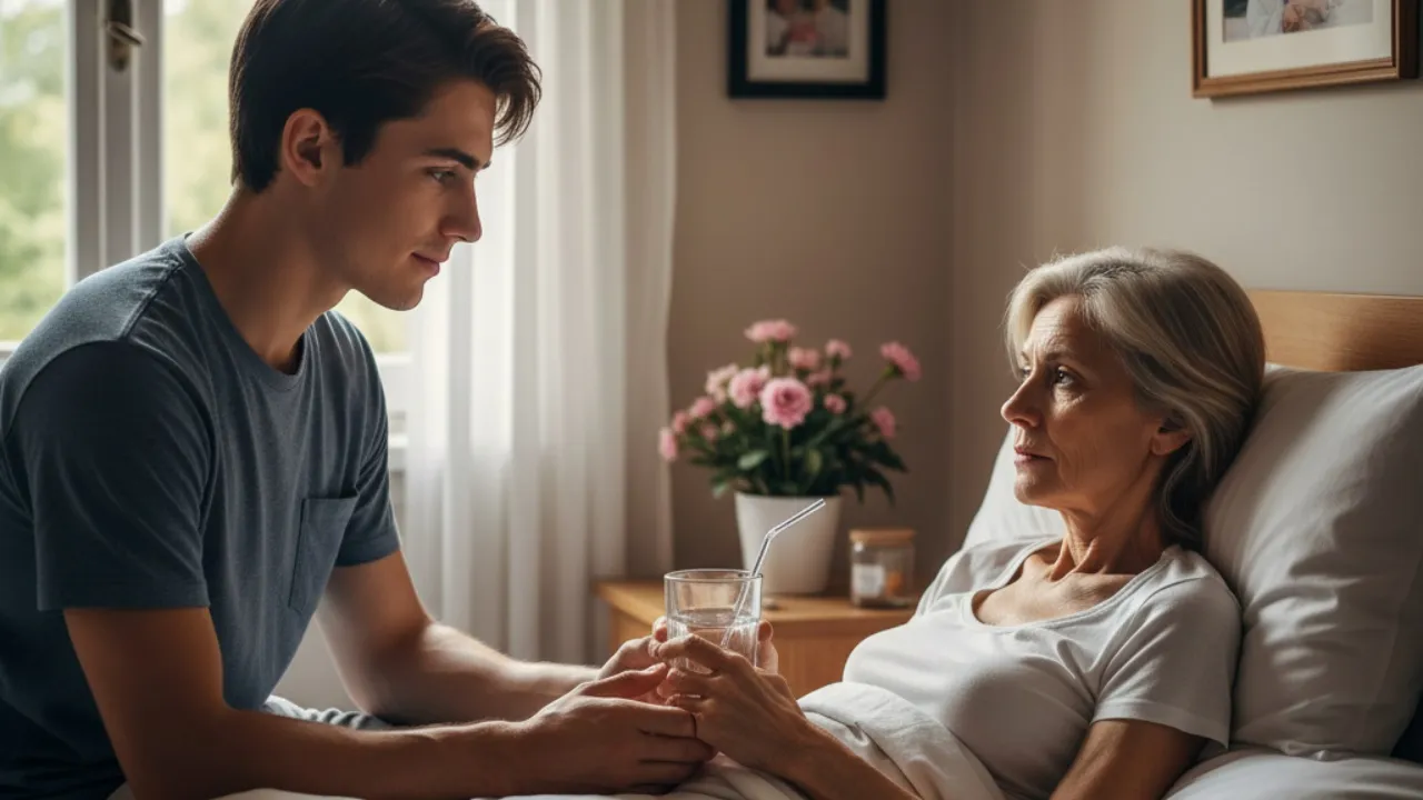 Kumpulan Kata Bijak untuk Menyemangati Diri dalam Merawat Orang Tua (c) Ilustrasi AI