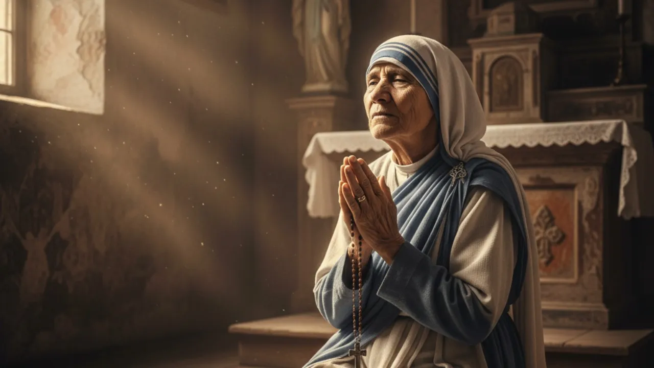 Kata Bijak Mother Teresa tentang Cinta dan Kasih Sayang (c) Ilustrasi AI