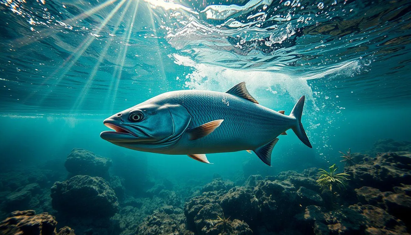 Pengertian dan Makna Kata Bijak Motivasi Ikan (c) Ilustrasi AI