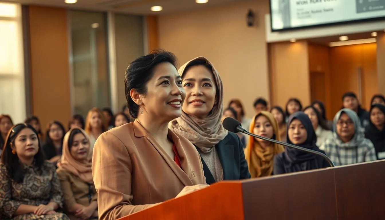 Kata Bijak Najwa Shihab tentang Perempuan dan Kesetaraan (c) Ilustrasi AI