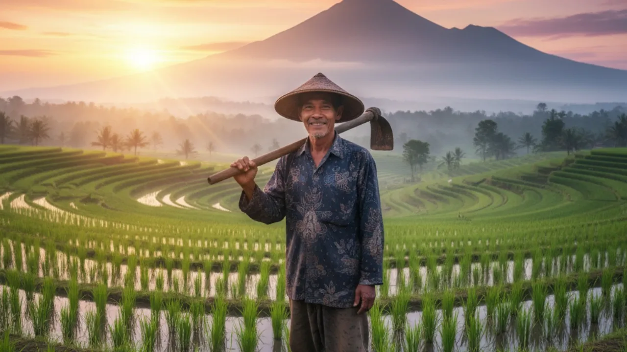 Kata Bijak Petani tentang Kesabaran dan Ketabahan (c) Ilustrasi AI