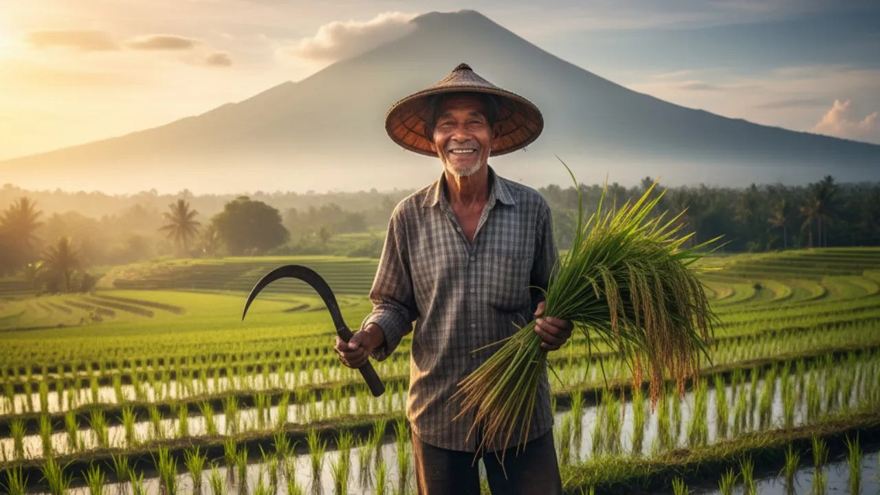 Kata Bijak Petani tentang Hubungan dengan Alam dan Tuhan (c) Ilustrasi AI
