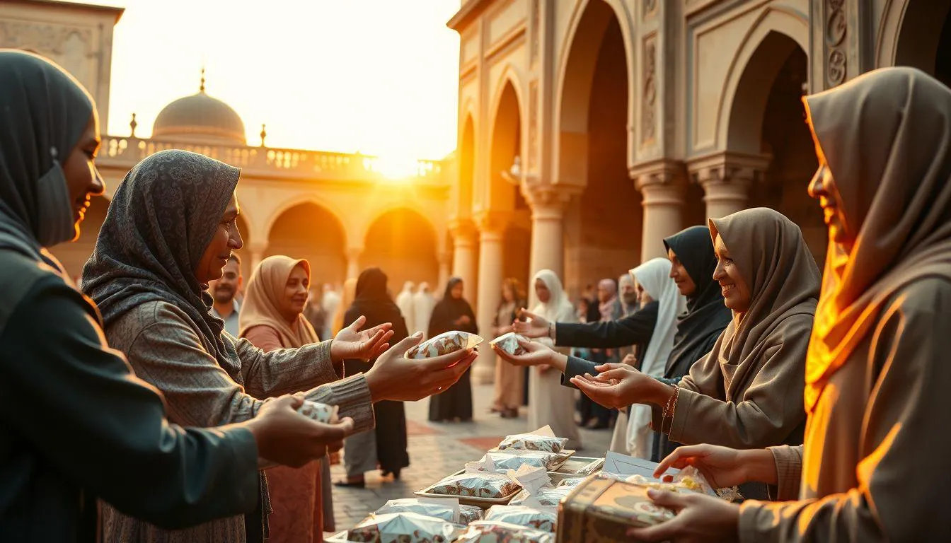 Kata Bijak Ramadhan tentang Sedekah dan Berbagi (c) Ilustrasi AI