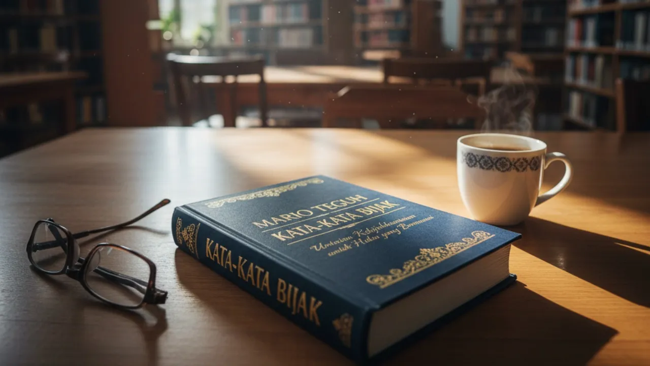 Kumpulan Kata Bijak Sebelum Tidur Mario Teguh yang Menenangkan (c) Ilustrasi AI