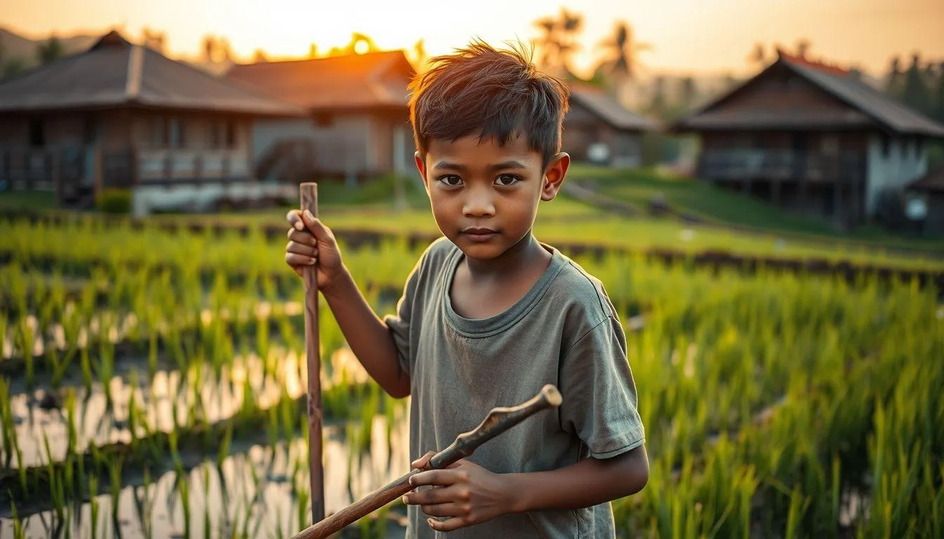 Tema-Tema Populer dalam Kata-Kata Anak Kampung Keren (c) Ilustrasi AI