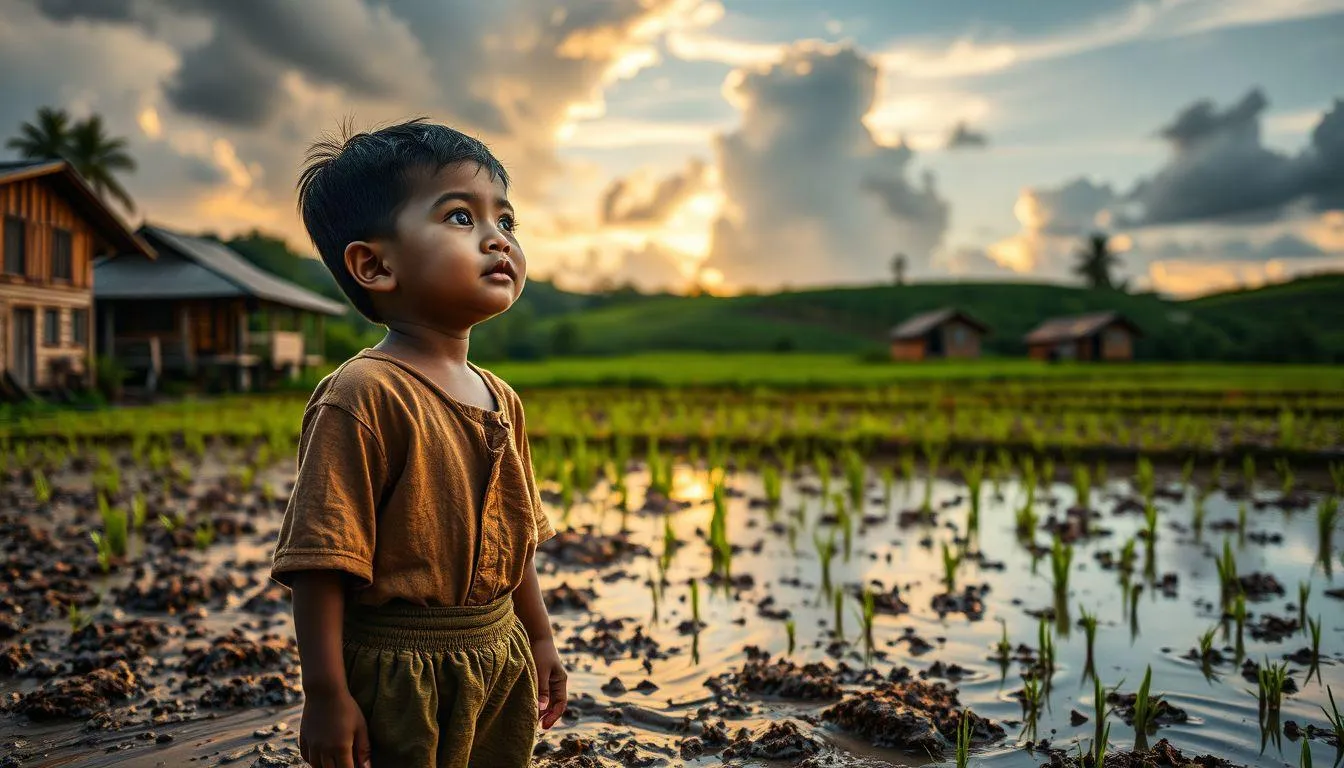 Contoh Kata-Kata Anak Kampung Keren yang Inspiratif (c) Ilustrasi AI