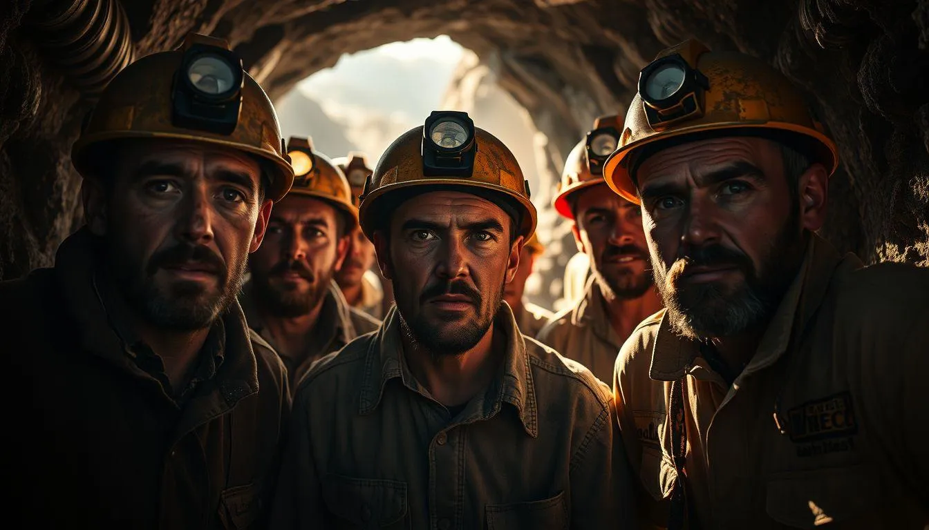 Inspirasi dari Perjuangan Pekerja Tambang (c) Ilustrasi AI