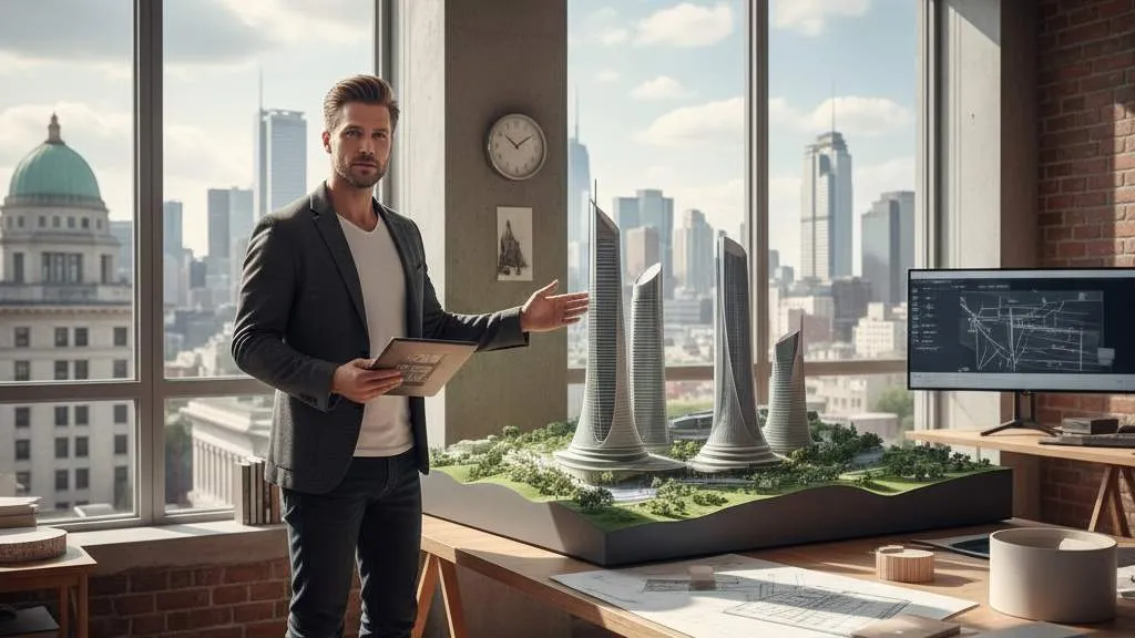 Filosofi dan Inspirasi dalam Kata-Kata Arsitek Keren (c) Ilustrasi AI