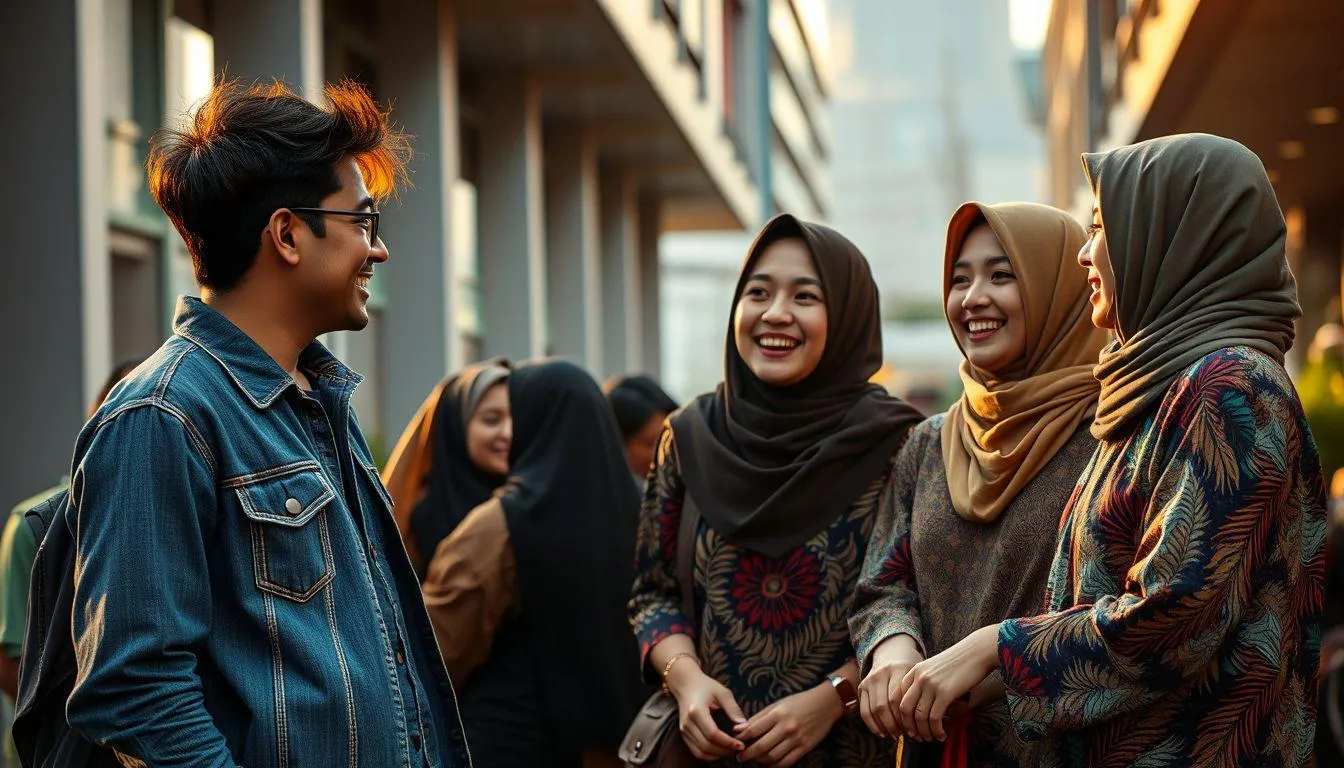 Bahasa Gaul Lampung yang Populer di Kalangan Anak Muda (c) Ilustrasi AI