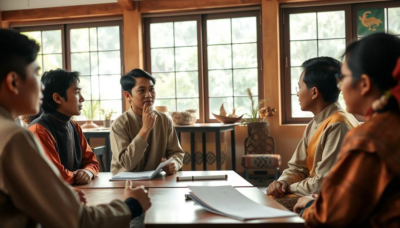 Tips Menggunakan Kata-Kata Bahasa Lampung Keren dengan Tepat (c) Ilustrasi AI