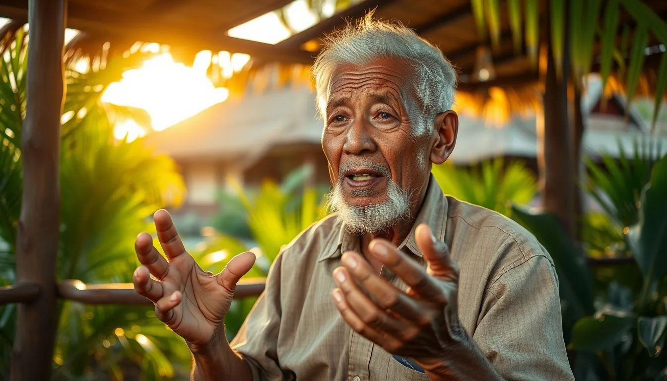 Jenis-Jenis Kata Kata Banjar Keren (c) Ilustrasi AI