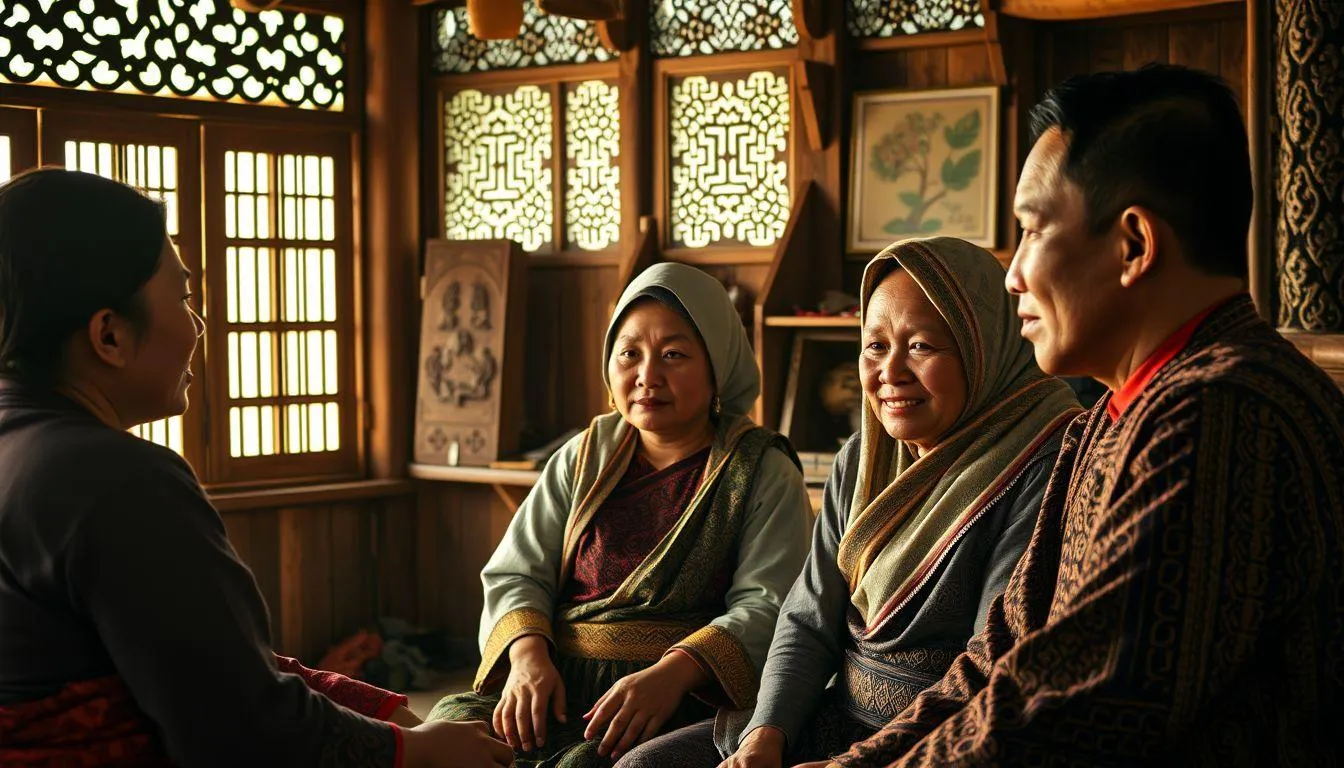 Cara Mempelajari dan Menggunakan Kata-Kata Banjar Keren (c) Ilustrasi AI