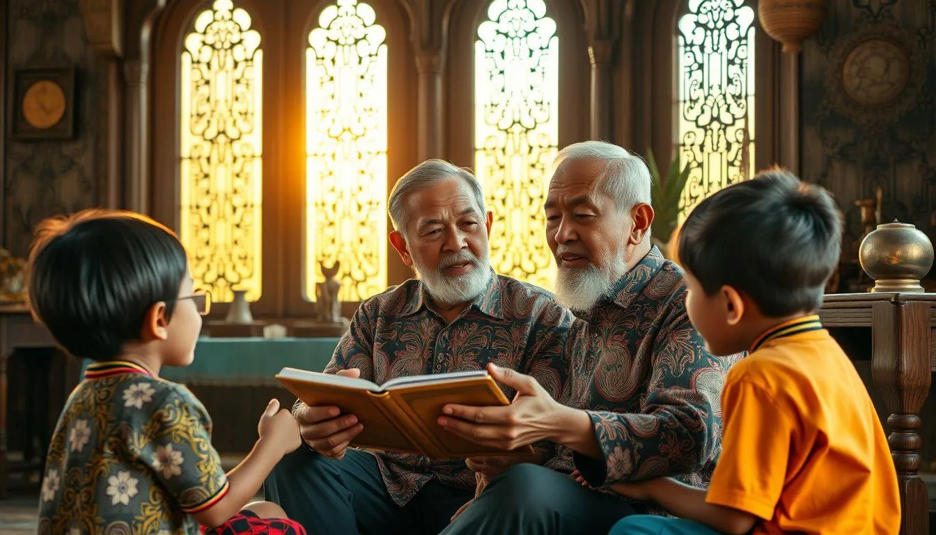 Fungsi Sosial dan Budaya Kata Kata Betawi (c) Ilustrasi AI