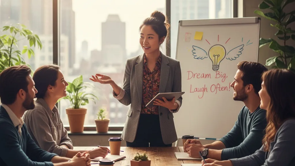 Cara Menggunakan Kata-Kata Bijak dan Lucu Secara Efektif (c) Ilustrasi AI